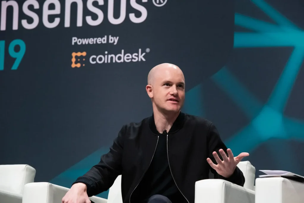 Brian Armstrong, CEO da Coinbase (Crédito: arquivos da CoinDesk)