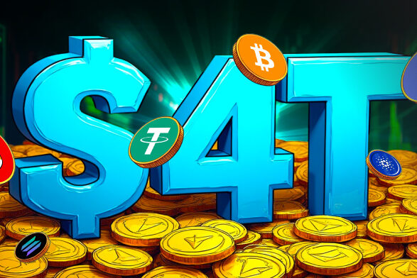 Mercado global de criptomoedas ultrapassa US$ 4 trilhões pela primeira vez em momento regulatório histórico