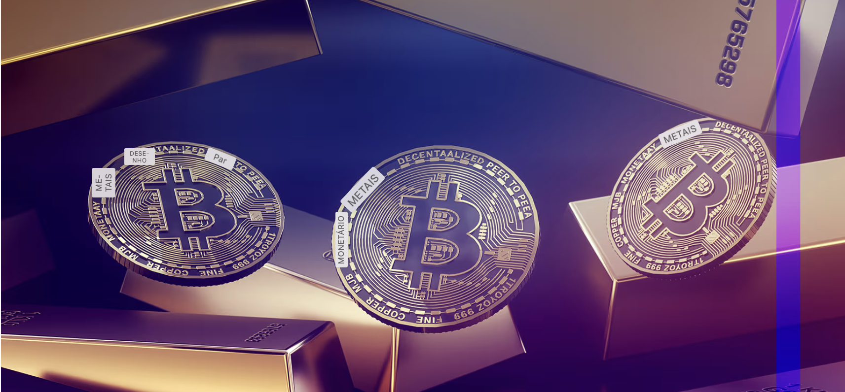 Preço do ouro diminuiu, mas ainda superou o BTC na semana passada