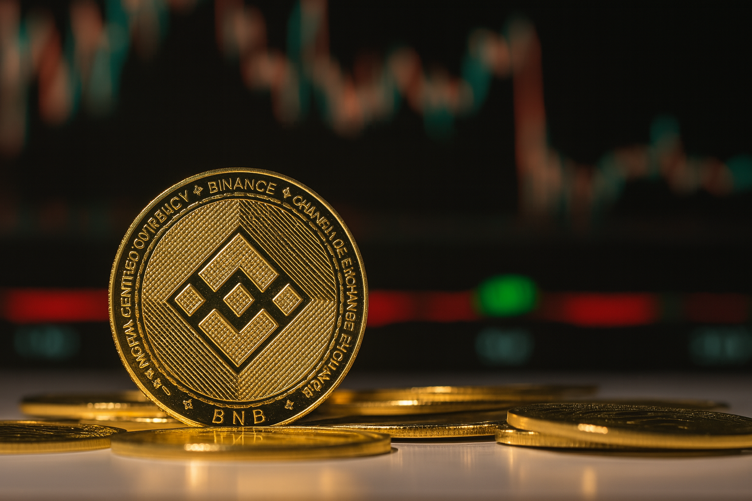 BNB ultrapassa a marca de $870, superando as principais criptomoedas com um aumento significativo no volume